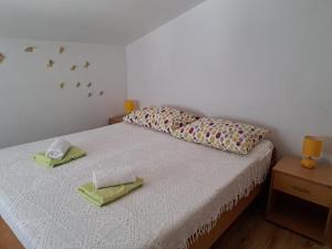 Postel nebo postele na pokoji v ubytování Apartmani Gojko