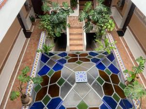Zahrada ubytování Riad Salt River
