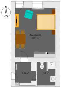 Grunnteikning Replay apartmány