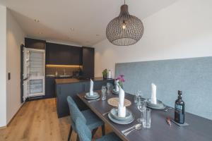Kuchyňa alebo kuchynka v ubytovaní Thalhof Apartments