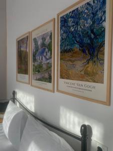 Cama o camas de una habitación en Mood Hotel Kazbegi