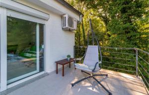 Balkón nebo terasa v ubytování Stunning Home In Crikvenica