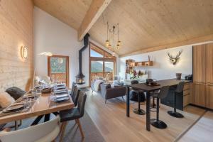 Posedenie v ubytovaní Perle de Savoie - Apt A401 - BO Immobilier - Châtel - Châtel Multipass Été 2025 en option au tarif de 3euros par jour et par personne + 6 fotografií