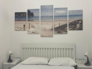 A bed or beds in a room at Villa Margherita
