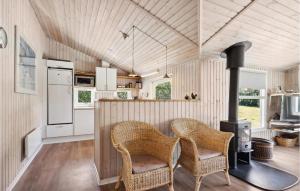 Η κουζίνα ή μικρή κουζίνα στο Holiday Home Udsigten Rudkøbing Iii