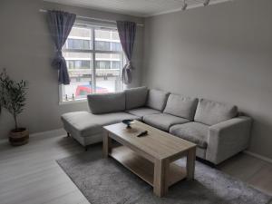 אזור ישיבה ב-FeelHome apartment Vestregata 52 , 2nd floor