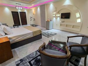 Katil atau katil-katil dalam bilik di Gem Overlooking inn
