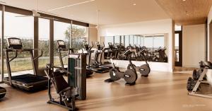 Fitness centrum a/nebo fitness zařízení v ubytování 2BD Condo-Rainey St-Best views-RT Pool