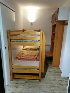 Postel nebo postele na pokoji v ubytování Appartement Termignon Val Cenis