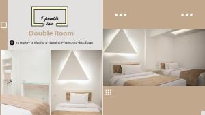 Letto o letti in una camera di Egyptus Pyramids Inn