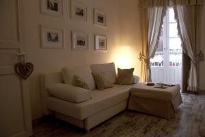 Zona de estar de Appartamenti di charme Ortigia Marilini Dulini