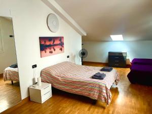 Uma cama ou camas num quarto em Duplex CARDELLY