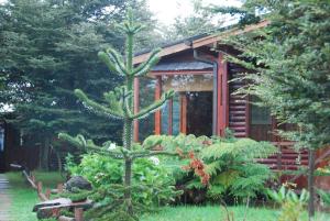 Un jardín fuera de Rio Maullin Lodge