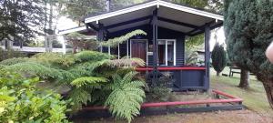Un jardín fuera de Rio Maullin Lodge