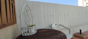 Balkon lub taras w obiekcie ZEUS BEACH Apartament