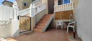 Balkon lub taras w obiekcie ZEUS BEACH Apartament