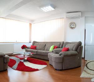 Posezení v ubytování Hana Superior Apartments