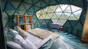Posezení v ubytování Glamping Magic Love