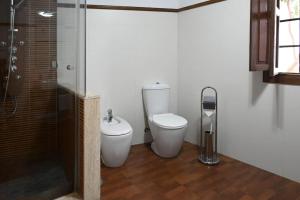 Koupelna v ubytování Casa Andreas