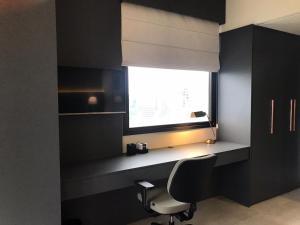 Kuchyň nebo kuchyňský kout v ubytování Q-Flat Hotel - Faria Lima