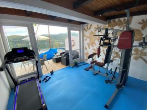 Gimnasio o instalaciones de fitness de Hotel Nikolasch