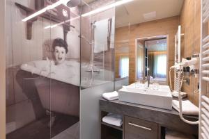 Kúpeľňa v ubytovaní Landhotel Gressenbauer