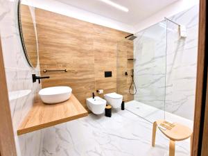 Kúpeľňa v ubytovaní B&B ONE + 37 fotografií