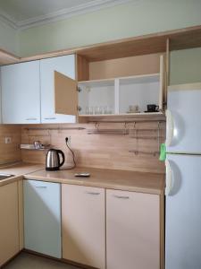 Kuchyň nebo kuchyňský kout v ubytování Eva Rooms