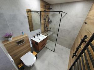Kúpeľňa v ubytovaní Apartament z jacuzzi Zakopane