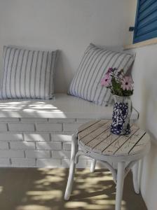 Гостиная зона в Getaway house Gundula