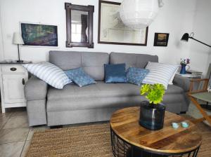 Гостиная зона в Getaway house Gundula