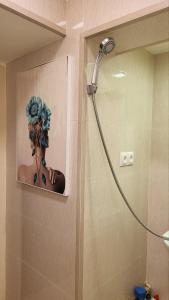 Koupelna v ubytování Orbeliani Hostel