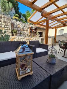 Posezení v ubytování Apartman Roza 2