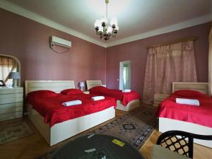Katil atau katil-katil dalam bilik di GuestHouse LILIA &Wine Celler