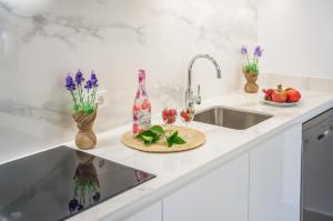 Kuchyň nebo kuchyňský kout v ubytování Ideal Property Mallorca - Verdera