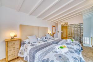 Postel nebo postele na pokoji v ubytování Ideal Property Mallorca - Verdera