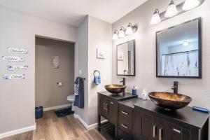 Μια τηλεόραση ή/και κέντρο ψυχαγωγίας στο Spacious beautiful home near Kalahari Resorts (9min) +19 φωτογραφίες