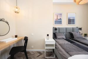 Posedenie v ubytovaní Apartament 110 w centrum Gdyni ProstyWynajem