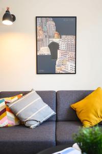Posedenie v ubytovaní Apartament 110 w centrum Gdyni ProstyWynajem