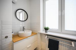 Kúpeľňa v ubytovaní Apartament 110 w centrum Gdyni ProstyWynajem