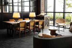 a dining room with a table and chairs at Four Points by Sheraton Nagoya, Chubu International Airport in Tokoname +37 photos