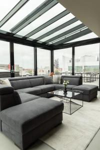 Χώρος καθιστικού στο The Dome Aparthotel