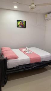 Postel nebo postele na pokoji v ubytování APARTAMENTO EN DORADAL A 12 minutos de Nápoles