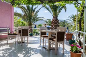 Balkón nebo terasa v ubytování Anatoli Beach Hotel