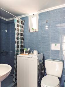 Ванна кімната в Beautiful apartment in Chania