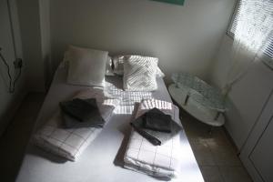 A bed or beds in a room at Michaela