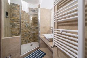 Koupelna v ubytování B&B Eraclio