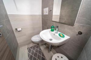 Koupelna v ubytování B&B Eraclio