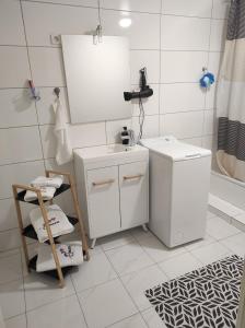 Koupelna v ubytování Studio 45m2 très calme
