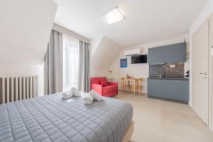 Η κουζίνα ή μικρή κουζίνα στο Dea Suite Room +45 φωτογραφίες